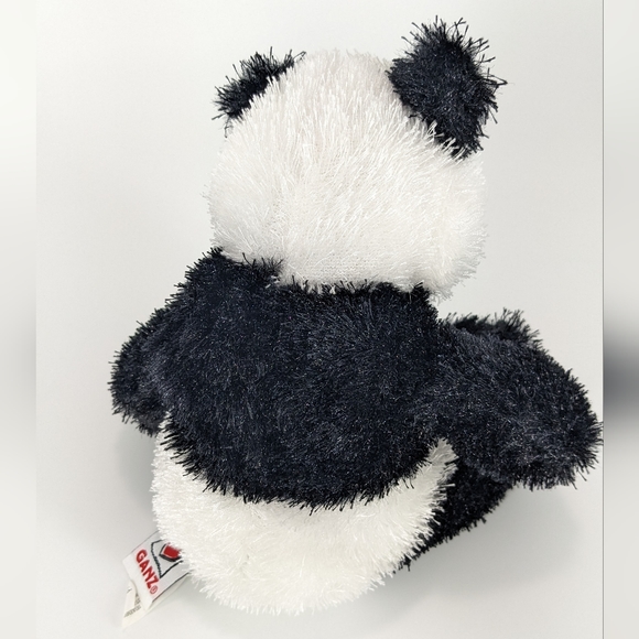 GANZ Webkinz Panda Black and White Plushie - Picture 3 of 6